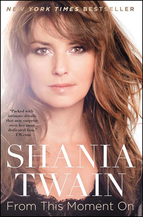 shania twain from this moment on book